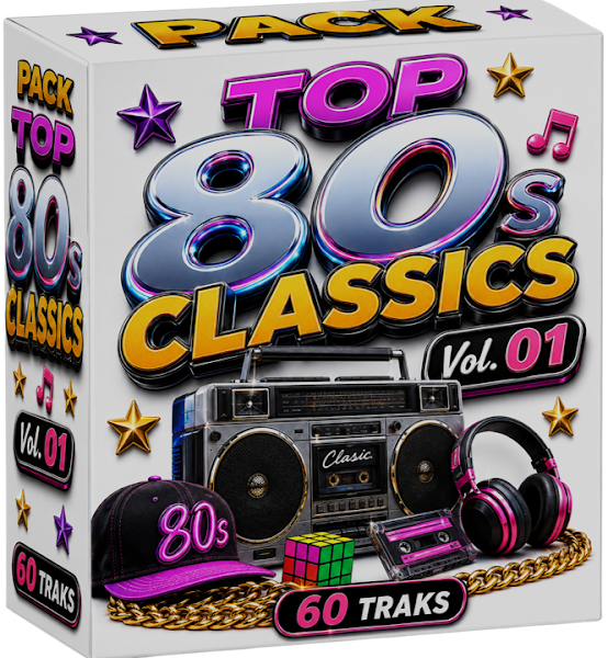 Capa do pack Top 80's Classics Vol. 01